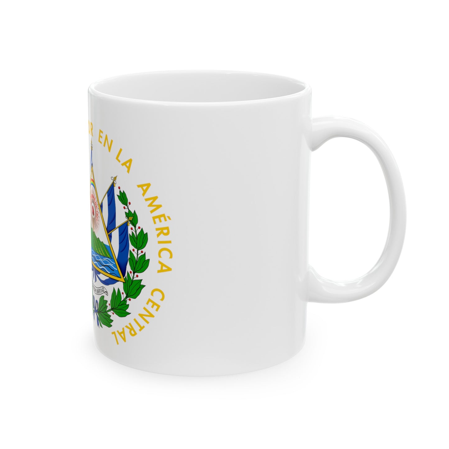 Taza de Ceramica con diseño de El Salvador