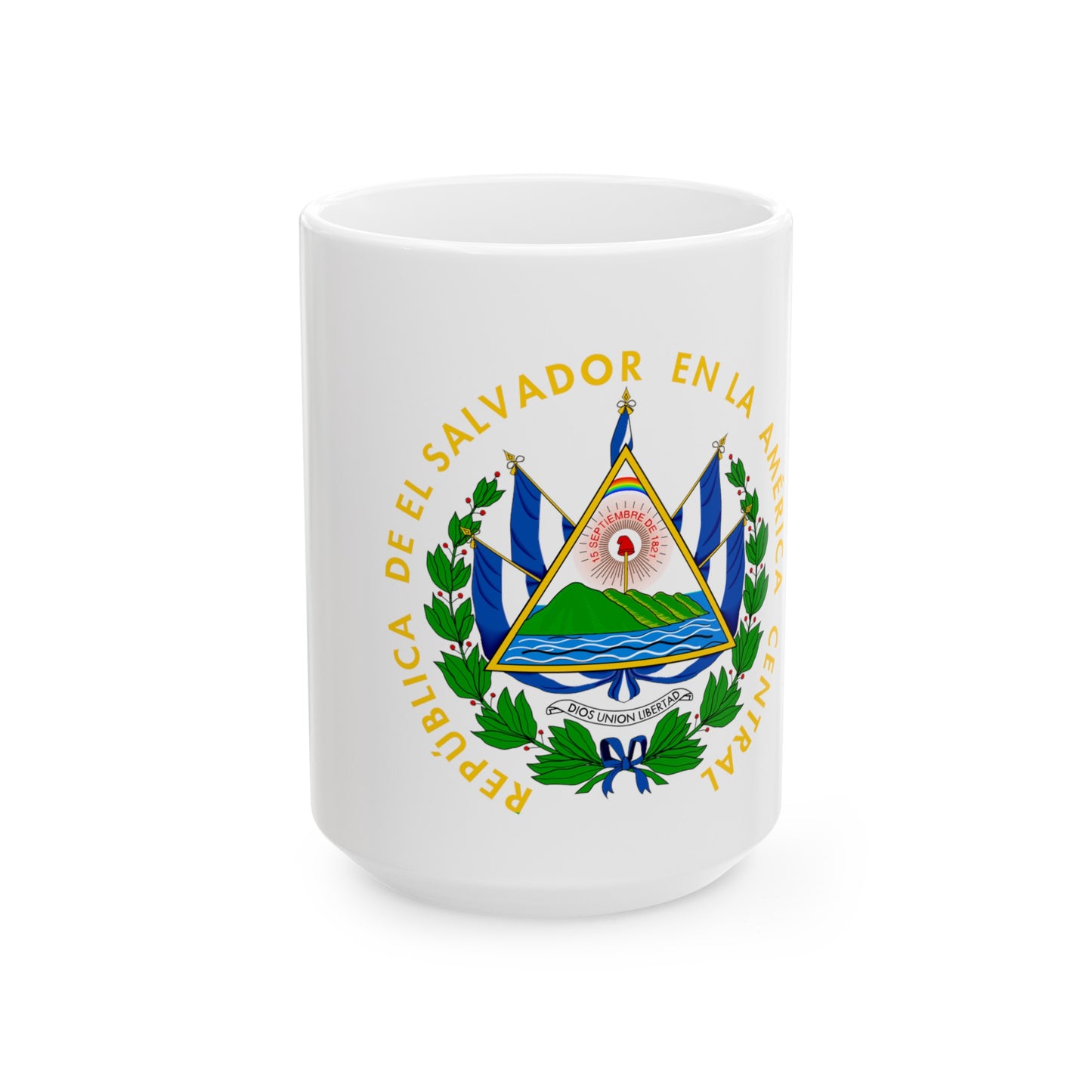 Taza de Ceramica con diseño de El Salvador