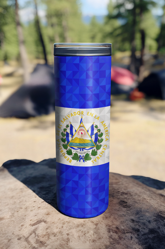 Tumblers 20 oz con diseño de el salvador